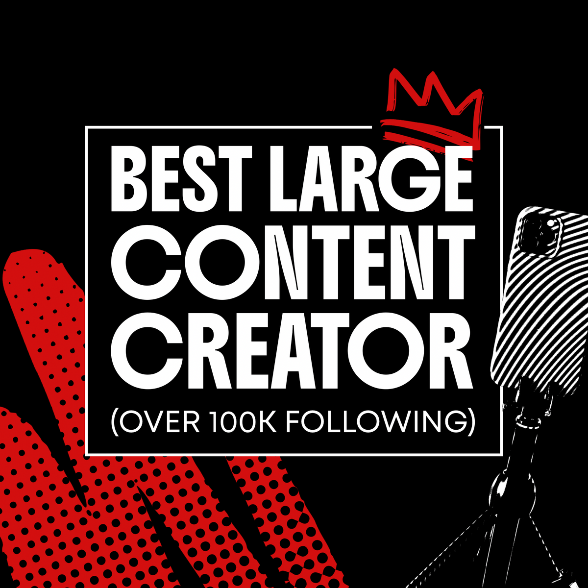 Best Large Content Creator (100k+)